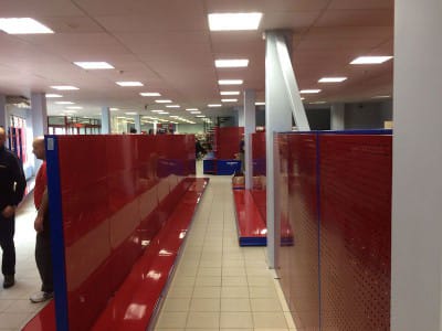 Salome Tartu store, Estonia - delivery and installation of trade equipment 8